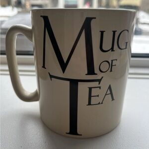 Oversized mug “mug of tea” the old pottery company